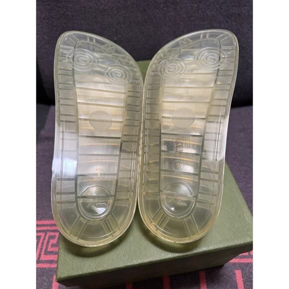 Gucci Pursuit slides transparent size 8 men - Picture 6 of 7